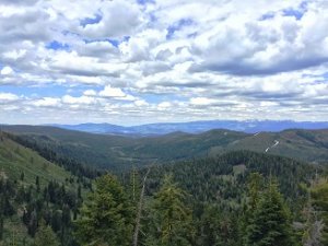 Mountain Top Valley Scape blog