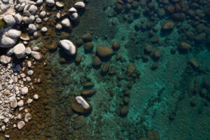 Lake Tahoe Study Closeup of Shore