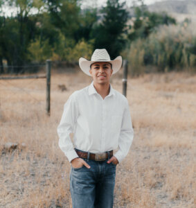 Pablo Guerrero, scholarship recipient, inspired by community support to pursue a career in essential utility services.